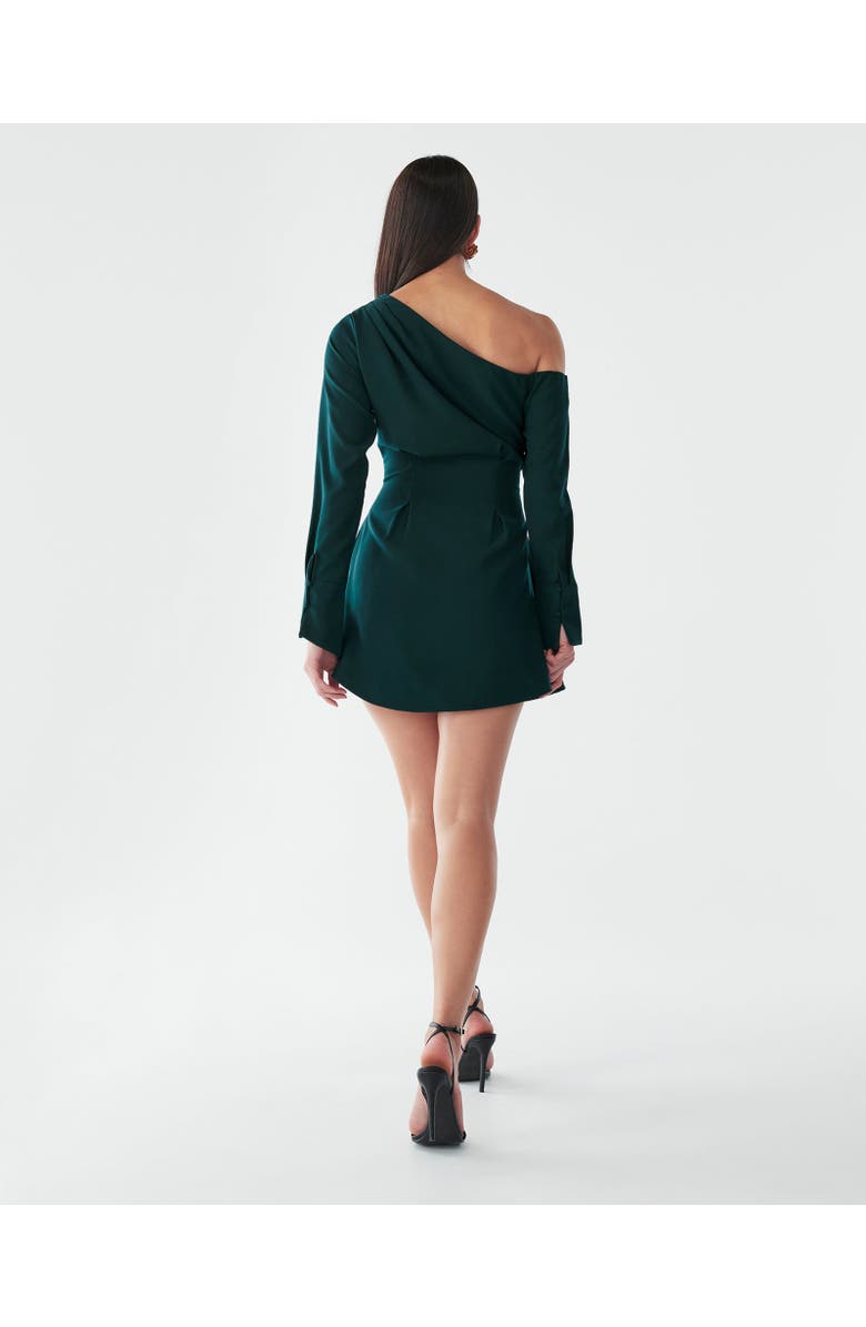 BWLDR Dorothy Mini Dress, Alternate, color, Off White