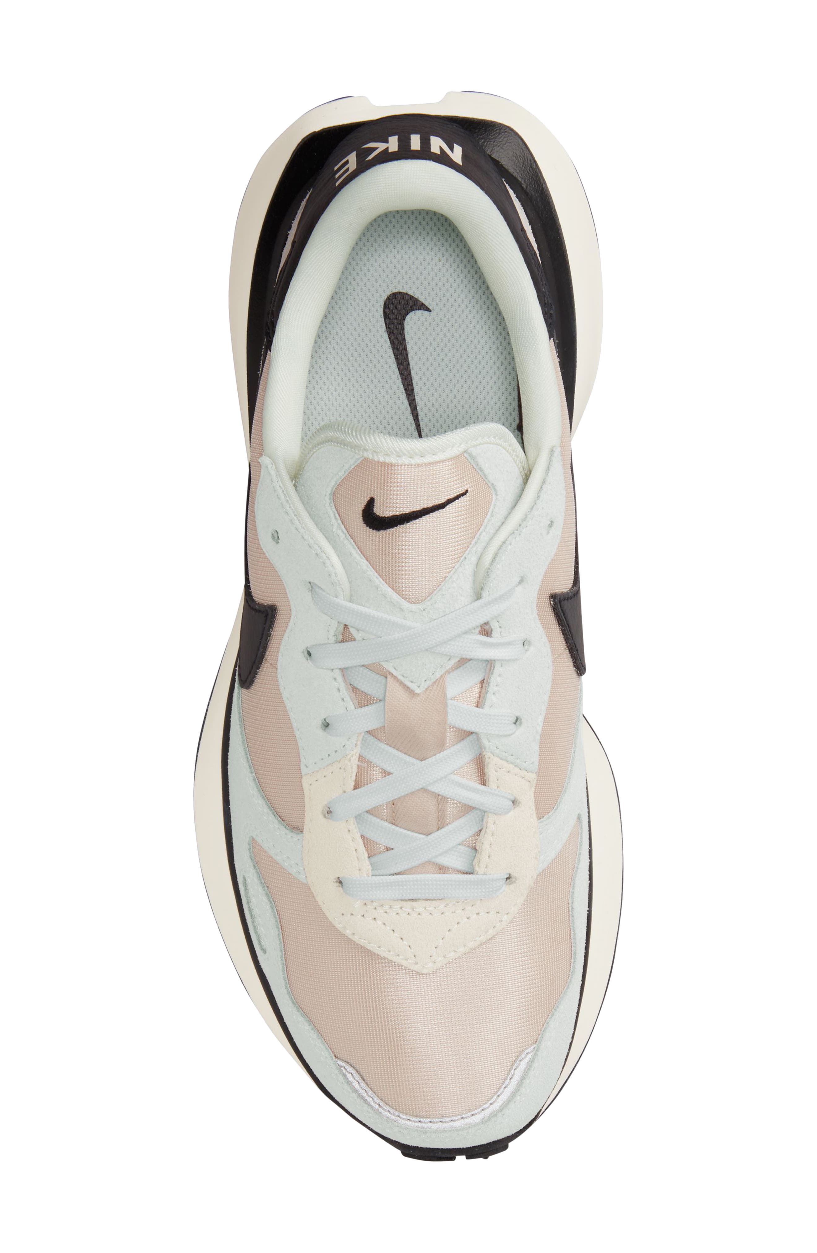 Nike Phoenix Waffle Sneaker, Alternate, color, Summit White/ Black Sanddrift