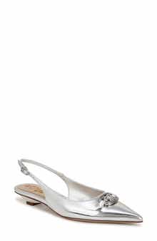 Sam Edelman Aggie Pointed Toe Slingback Flat