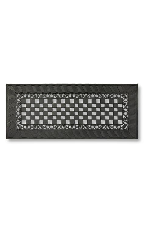 Classic Check Double Door Mat