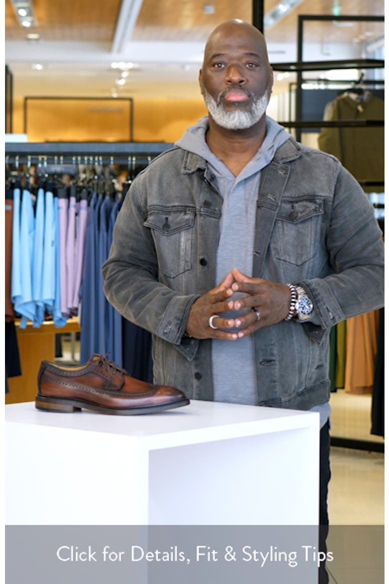 Mason Reserve Wingtip Derby Dress Shoe video
