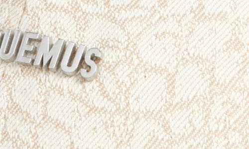 Jacquemus La Casquette Gadjo Baseball Cap In Croco Beige