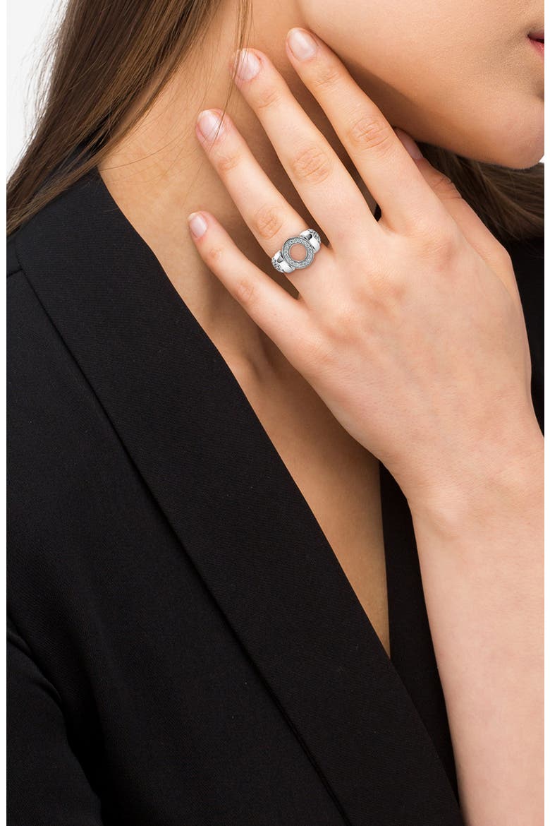 Caviar Spark Diamond Ring, Alternate, color, SILVER DIAMOND