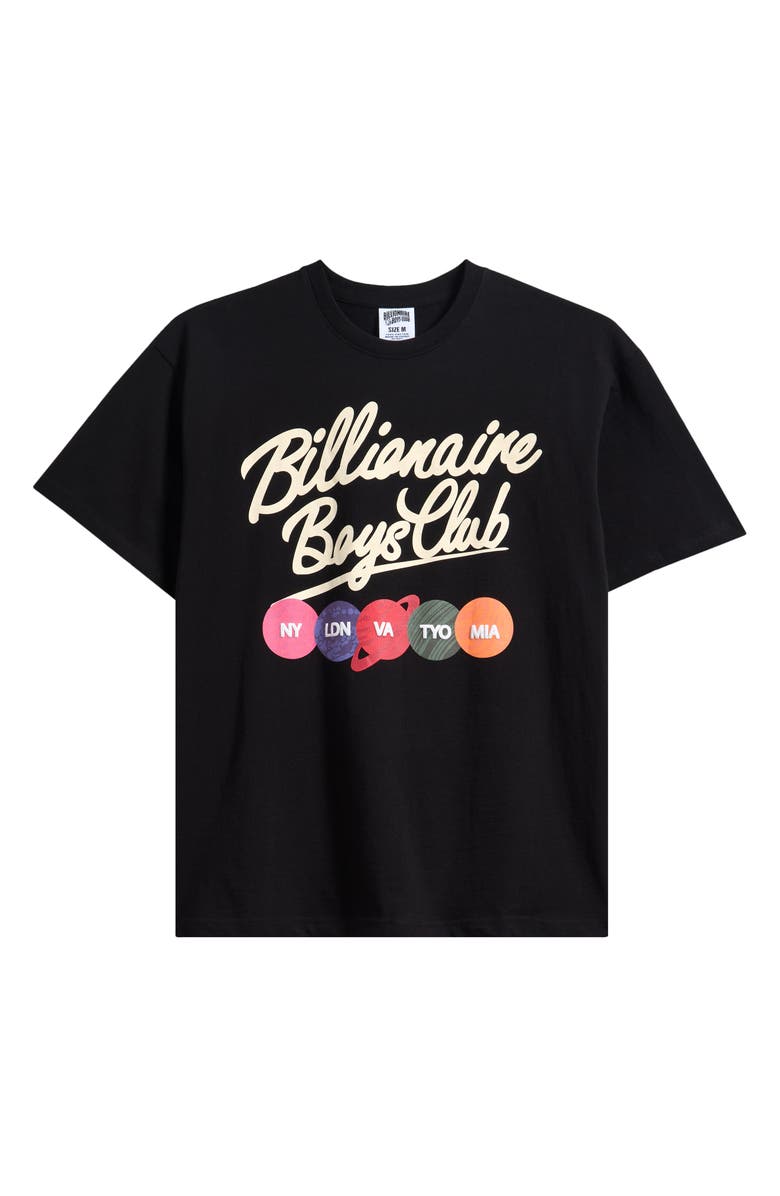 Billionaire Boys Club BB Align Cotton Graphic T-Shirt, Alternate, color, Black