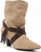 Free People Bronte Belt Wrapped Western Boot