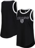 G-III 4HER BY CARL BANKS Women's G-III 4Her by Carl Banks Black Los Angeles Kings Strategy Tank Top