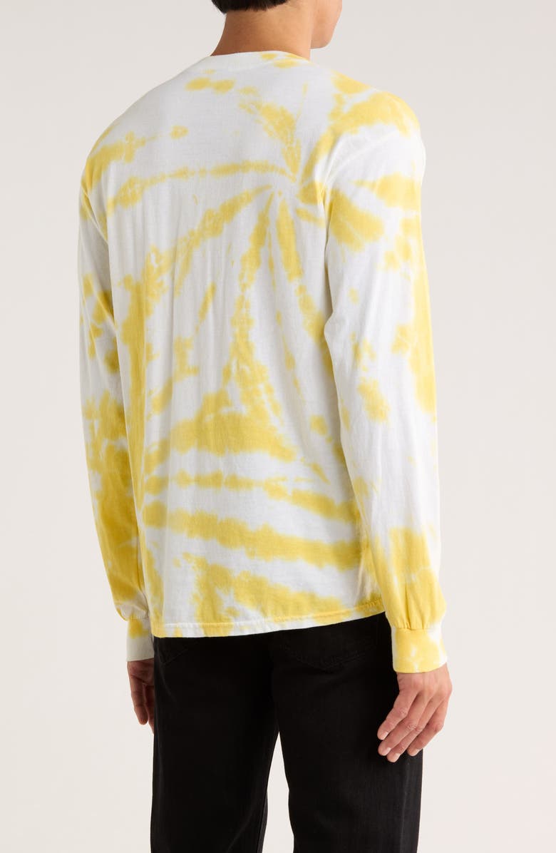 Junk Food NFL Packers Game Time Cotton Graphic T-Shirt, Alternate, color, Mustard Tie-Dye