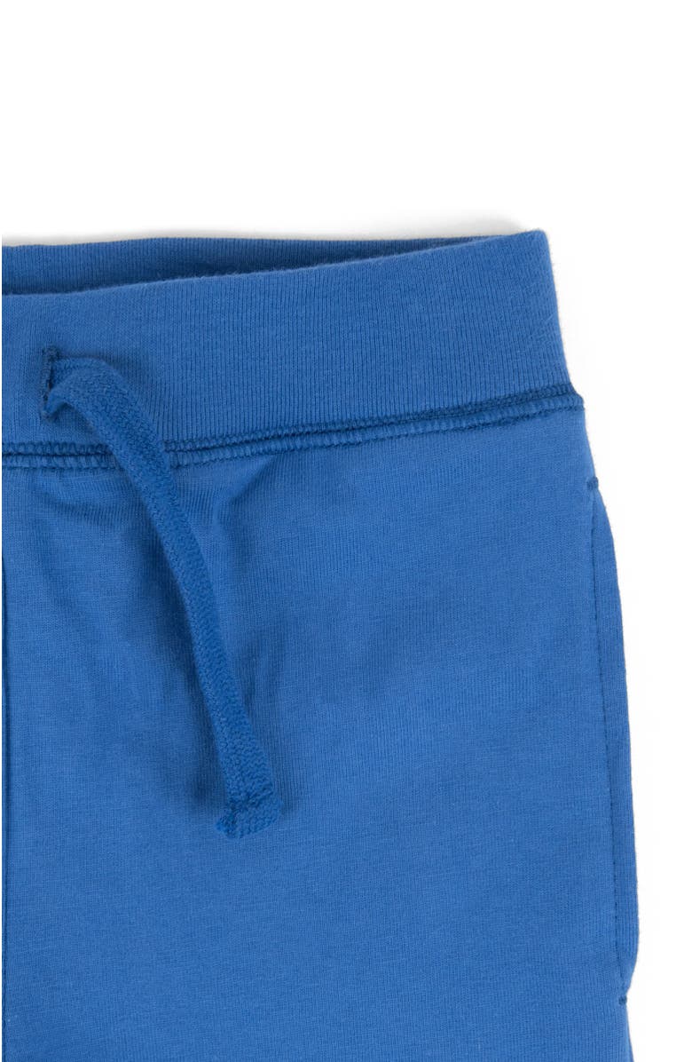 Leveret Kids 100% Cotton Lightweight Jogger Pants, Alternate, color, Royal Blue