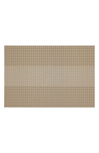 Dainty Home Set Of 6 Vinyl Placemats In Center Sparkles Champagne