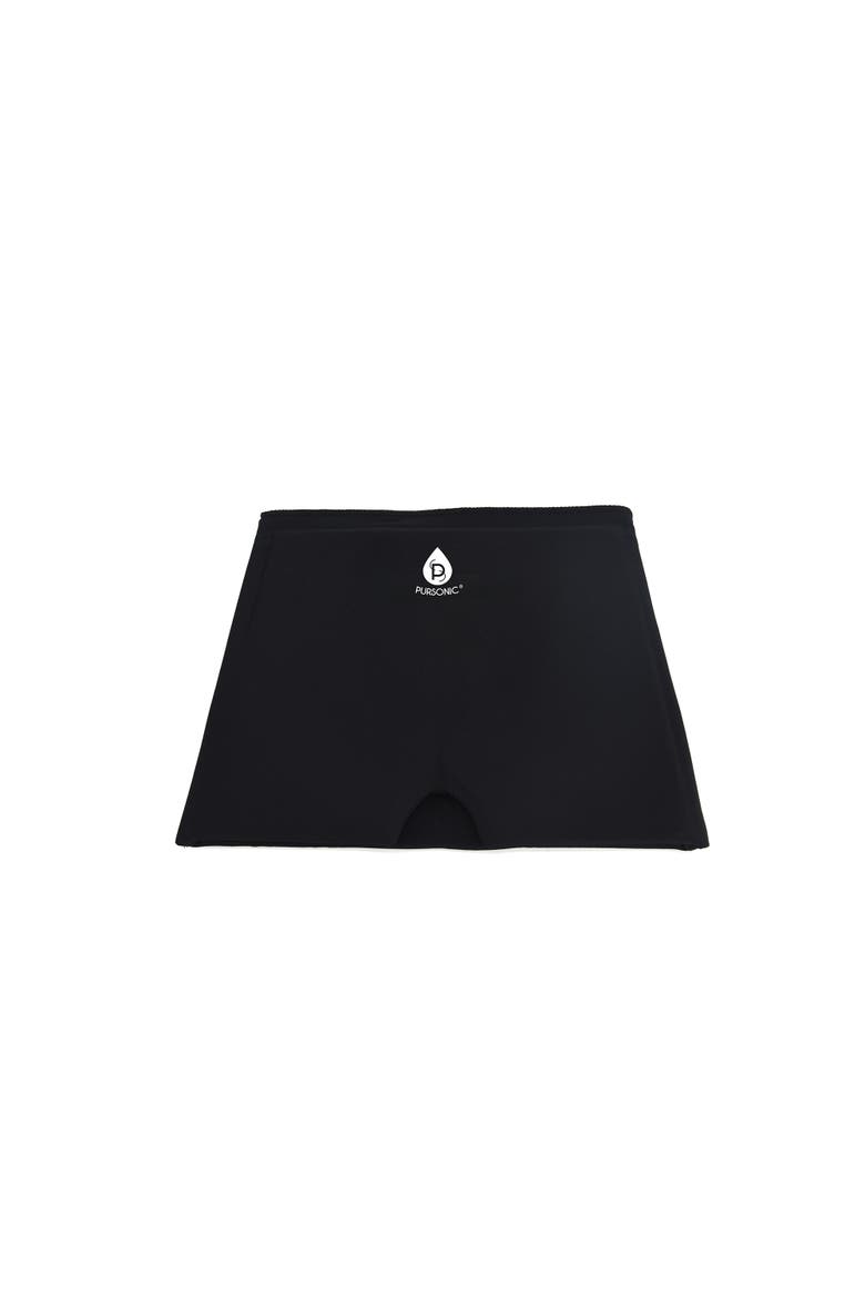 Reusable Hot and Cold Gel Ice Head Wrap, Alternate, color, Black