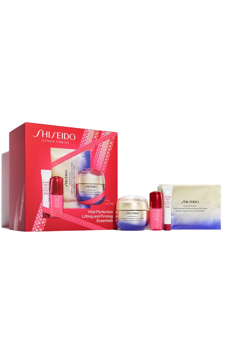 Shiseido Vital Perfection Lifting & Firming Essentials Set USD $190 Value, Main, color,