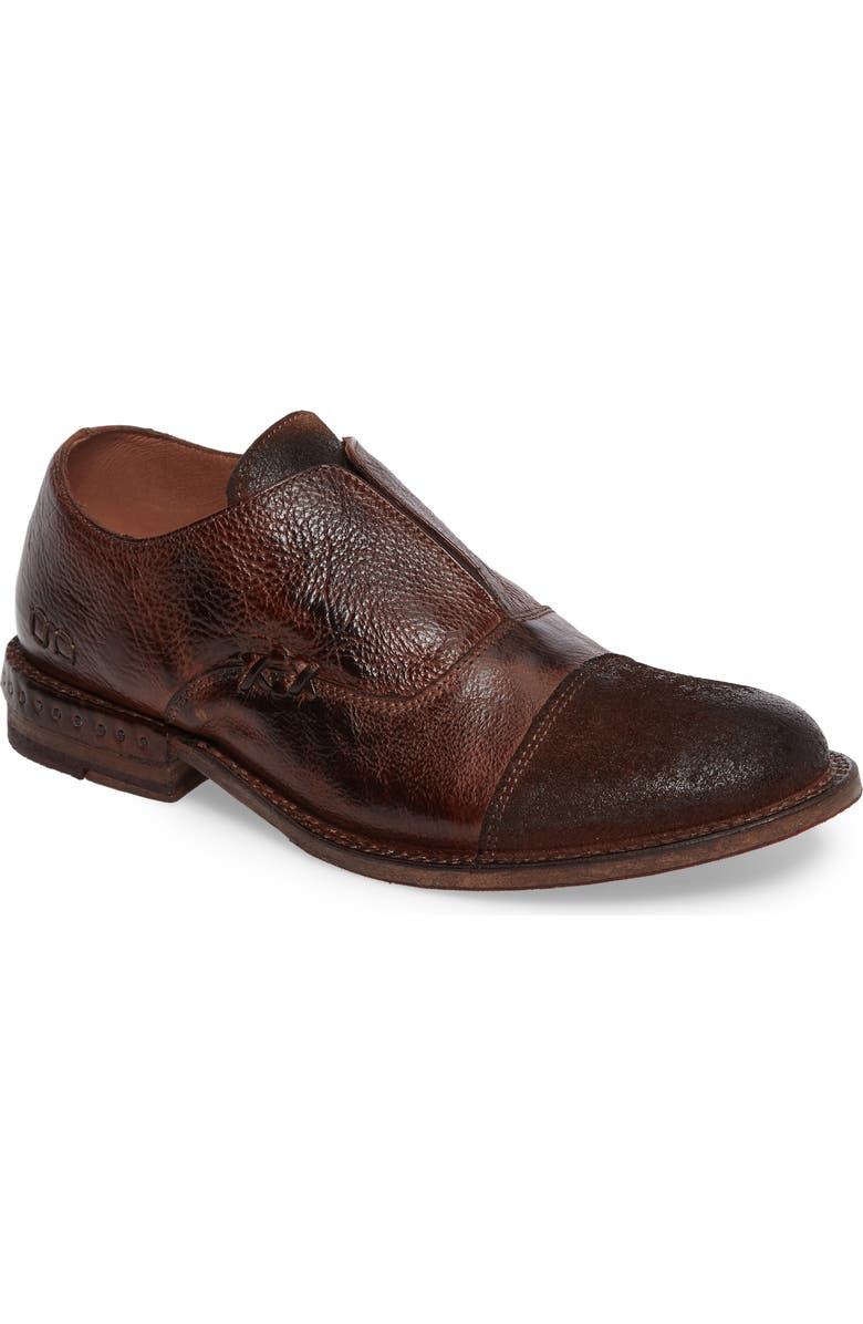 Bed Stu Rose Cap Toe Oxford, Main, color, Teak Dip Dye