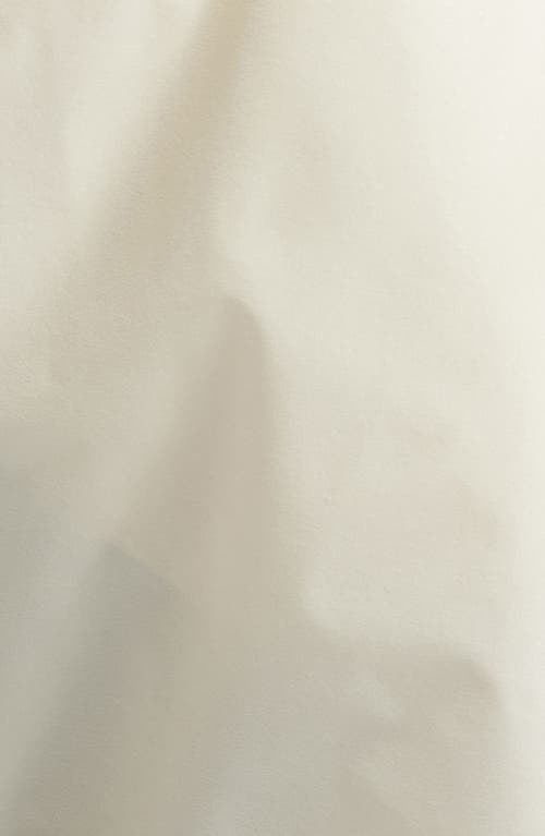 Hugo Boss Boss Side Stripe Stretch Swim Trunks In Neutral