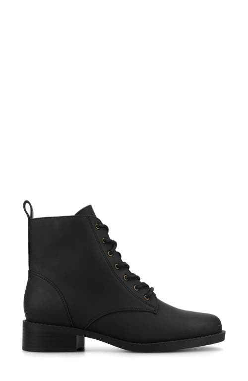 Journee Collection Kodah Ankle Boot- Wide Width Available In Black