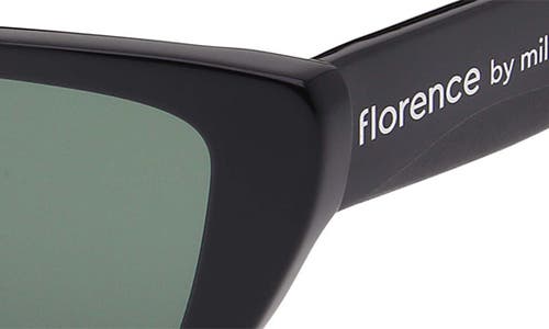 Florence By Mills 53mm Cat Eye Sunglasses In Green
