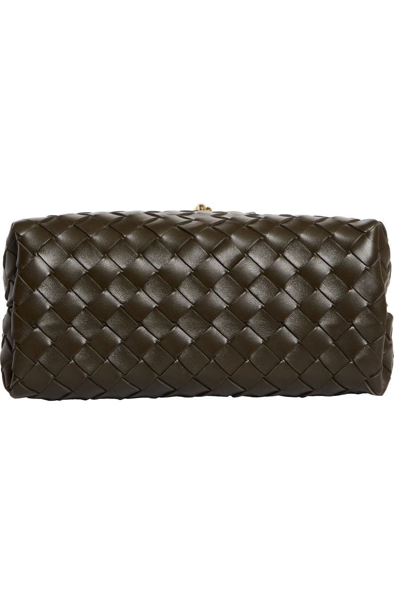 Bottega Veneta Small Andiamo Intrecciato Shoulder Bag, Alternate, color, Kaki-Brass