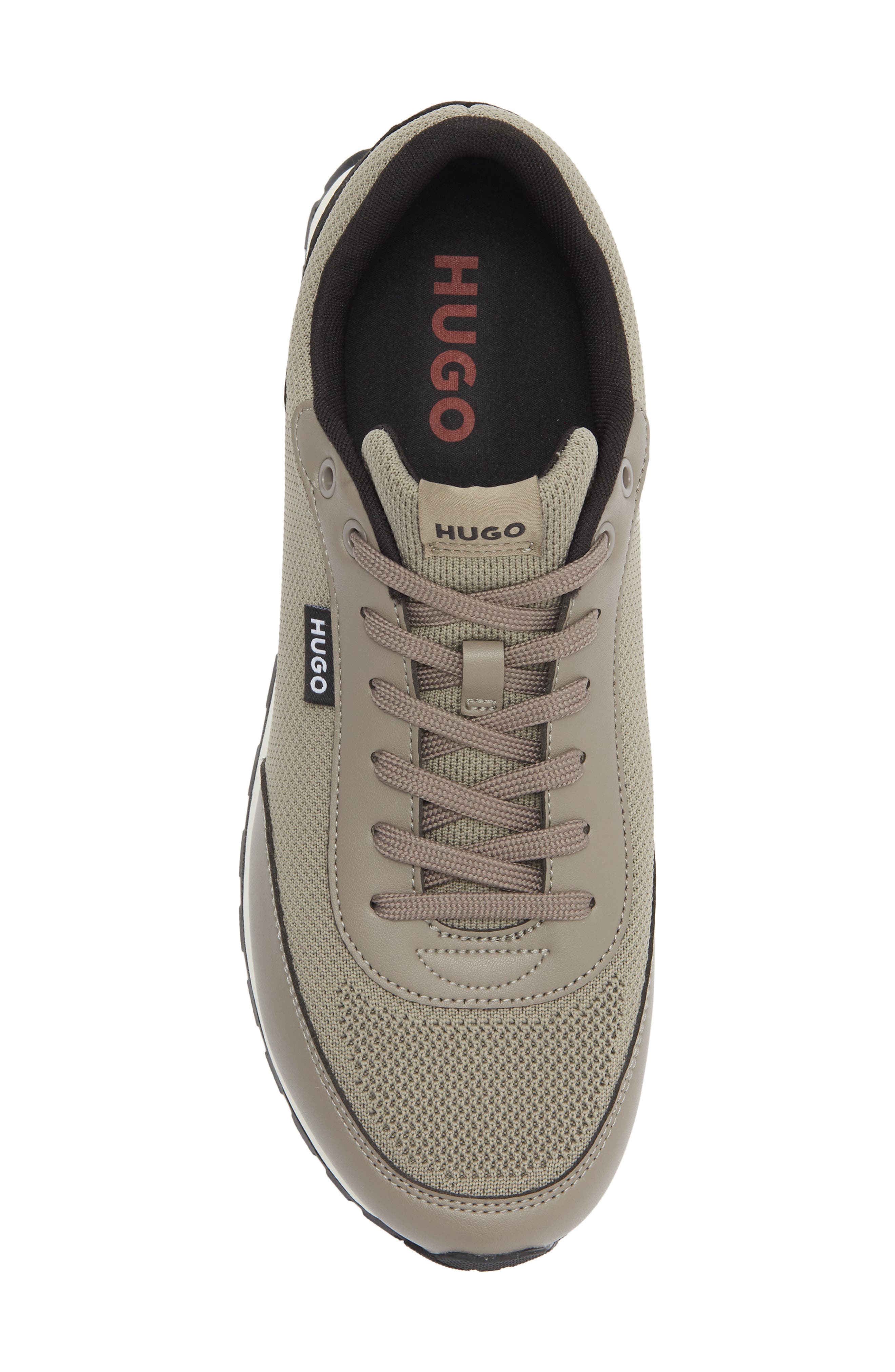 BOSS Icelin Runn Sneaker, Alternate, color, Open Brown