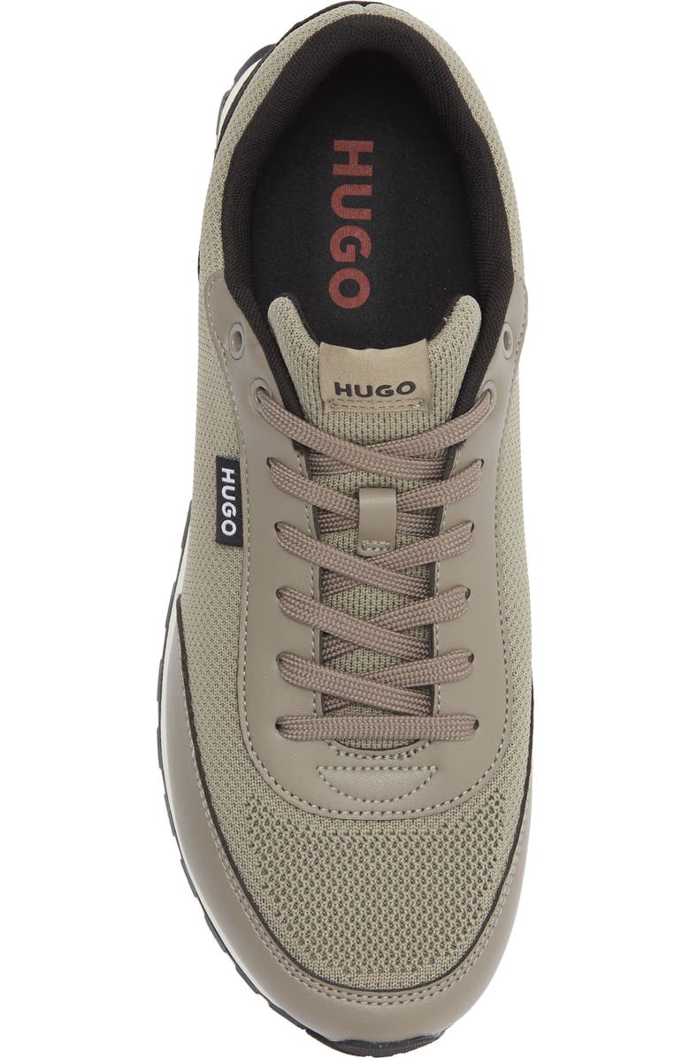 BOSS Icelin Runn Sneaker, Alternate, color, Open Brown