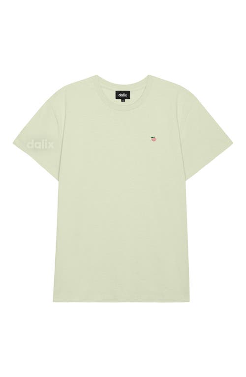 Dalix Womens Lil Peach Lightweight Everyday Tee In Green