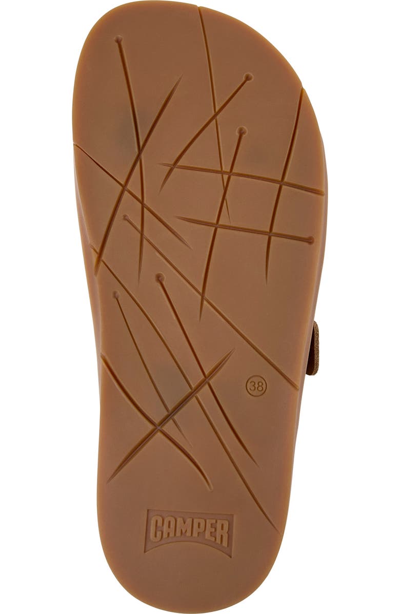 Camper Lluc 2-Strap Sandal, Alternate, color, Medium Brown