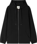 SANDRO Hooded shirt jacket