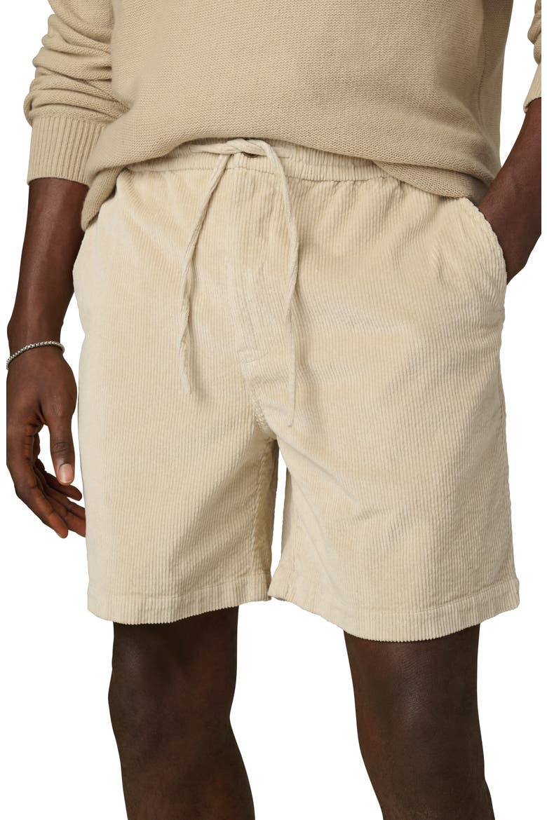 Clarkson Drawstring Corduroy Shorts, Alternate, color, WINTER SAND