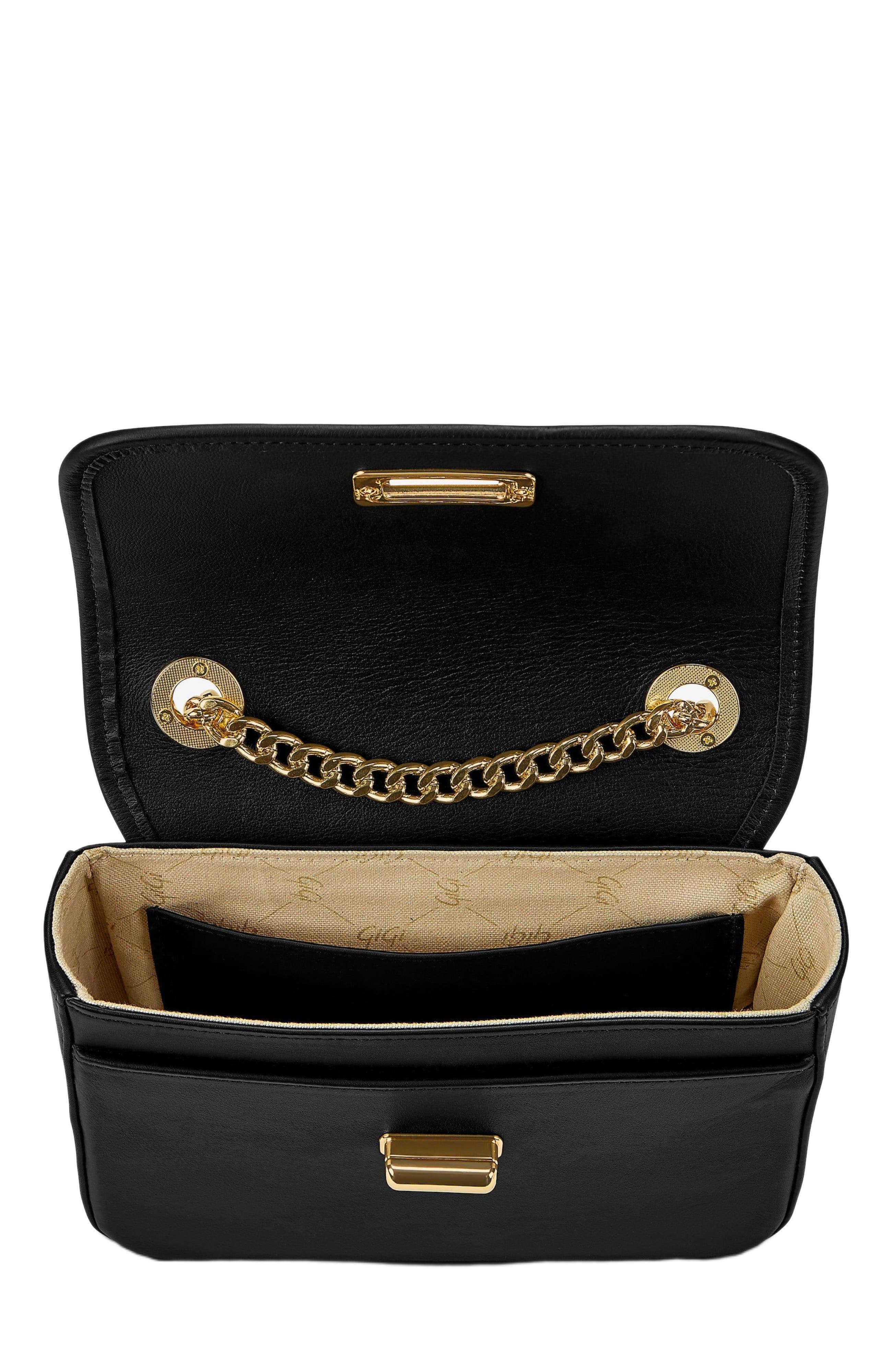 GiGi New York RILEY SHOULDER BAG, Alternate, color, Black