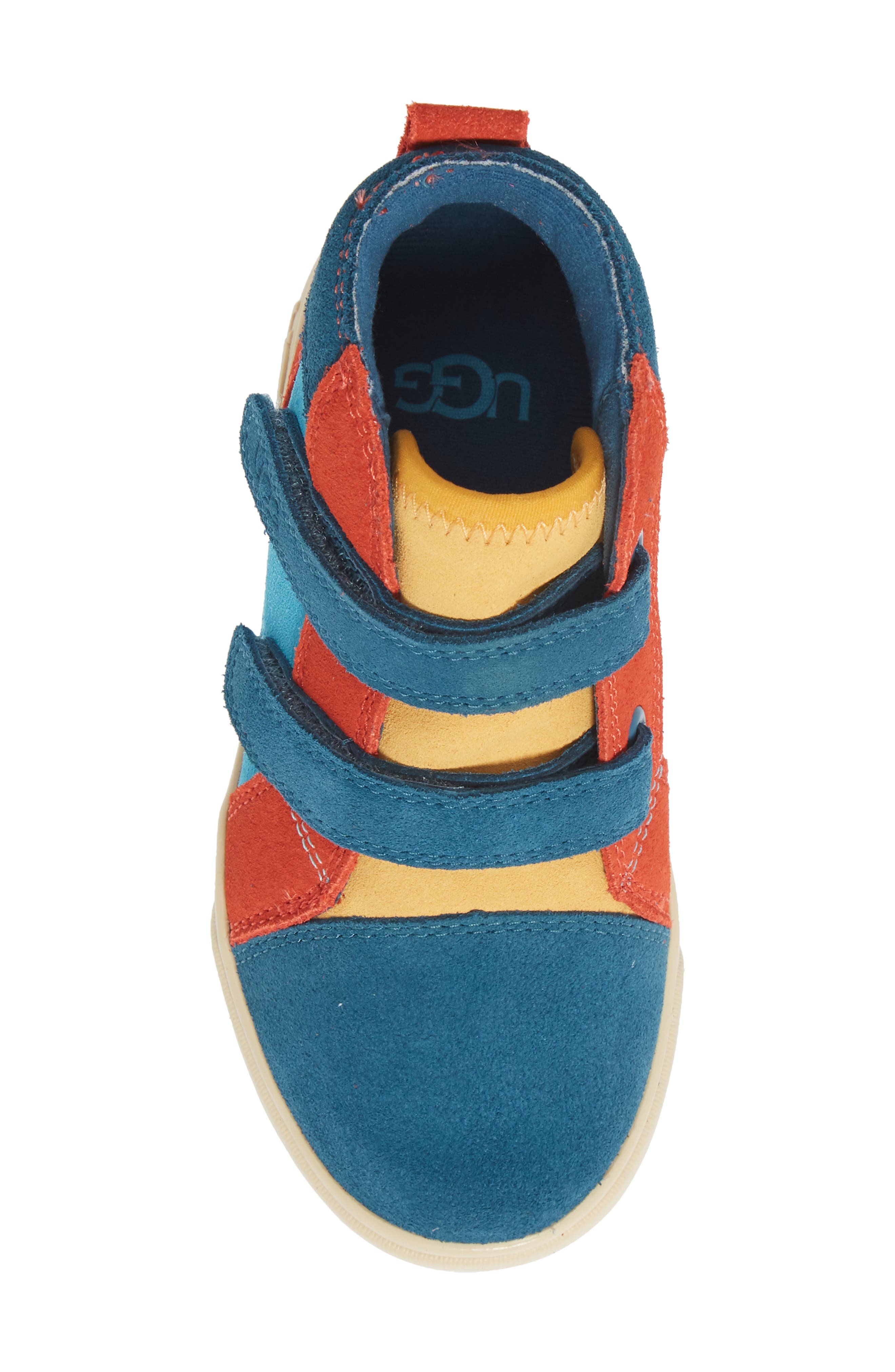 Rennon High Top Sneaker, Alternate, color, MARINA BLUE / OASIS BLUE