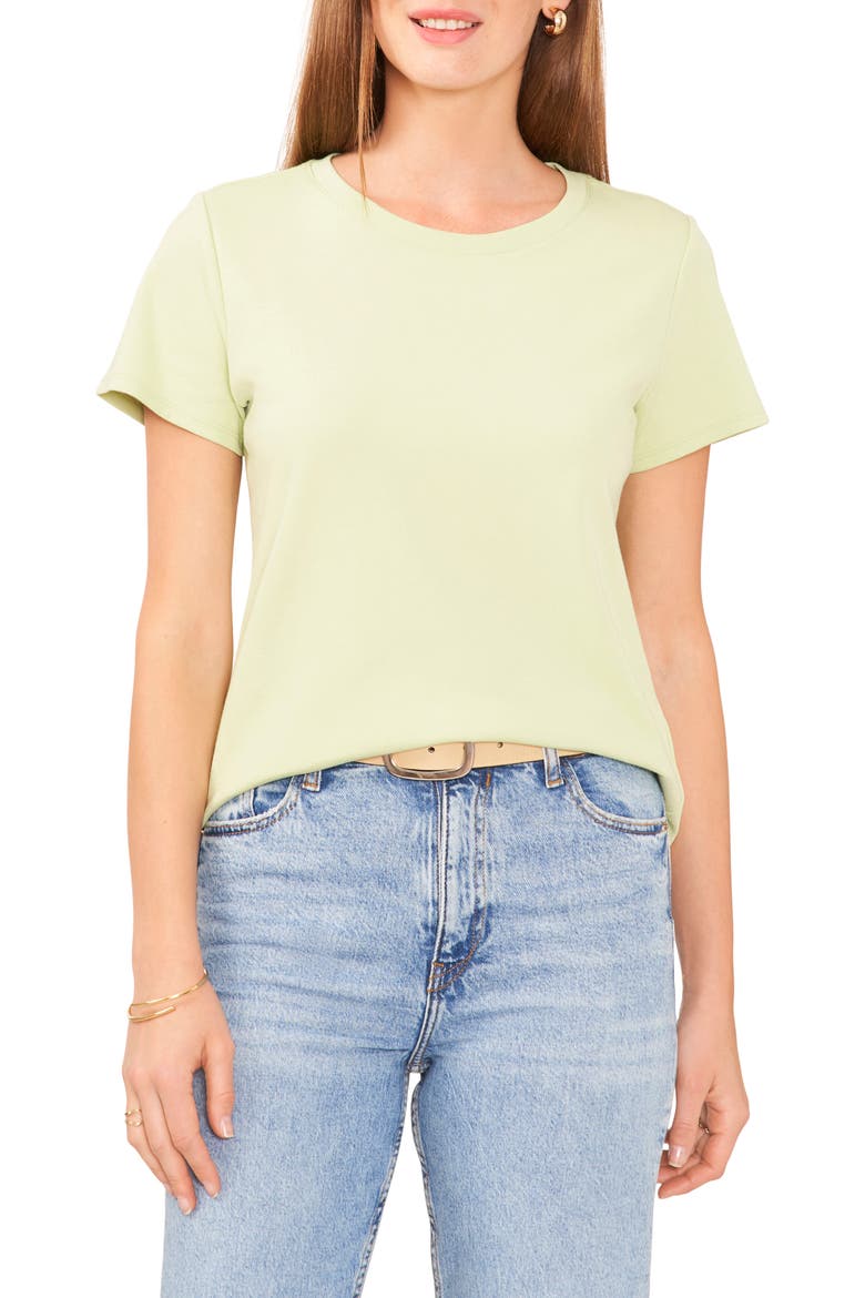 Jersey T-Shirt, Main, color, FOAM GREEN