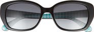 Kate Spade New York kate spade new york kenzie 53mm oval sunglasses