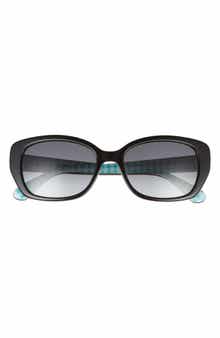 kate spade new york kenzie 53mm oval sunglasses