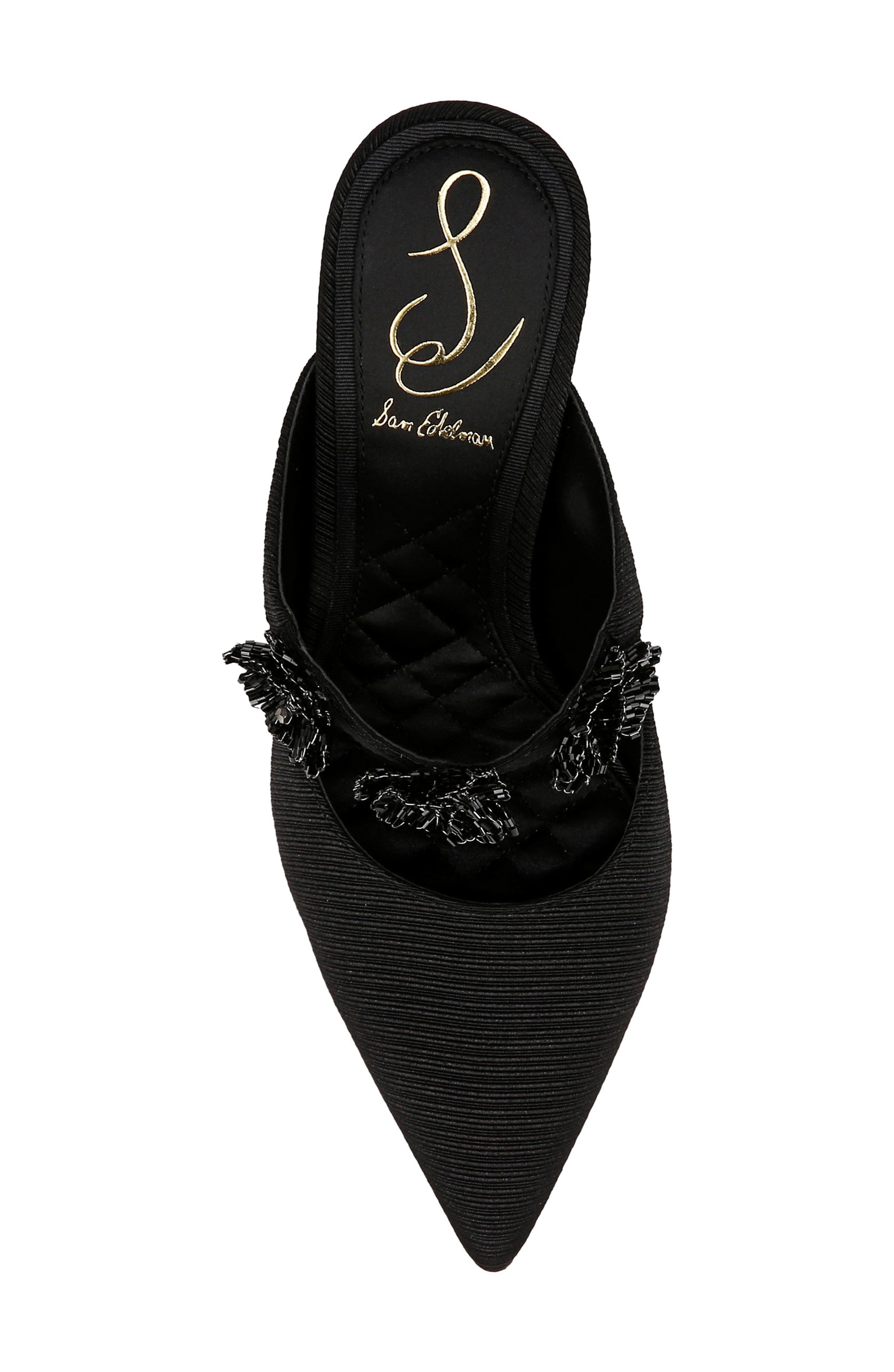 Sam Edelman Amelie Pointed Toe Mule, Alternate, color, Black