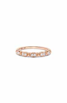 H.J. Namdar Diamond Oval Stacking Ring