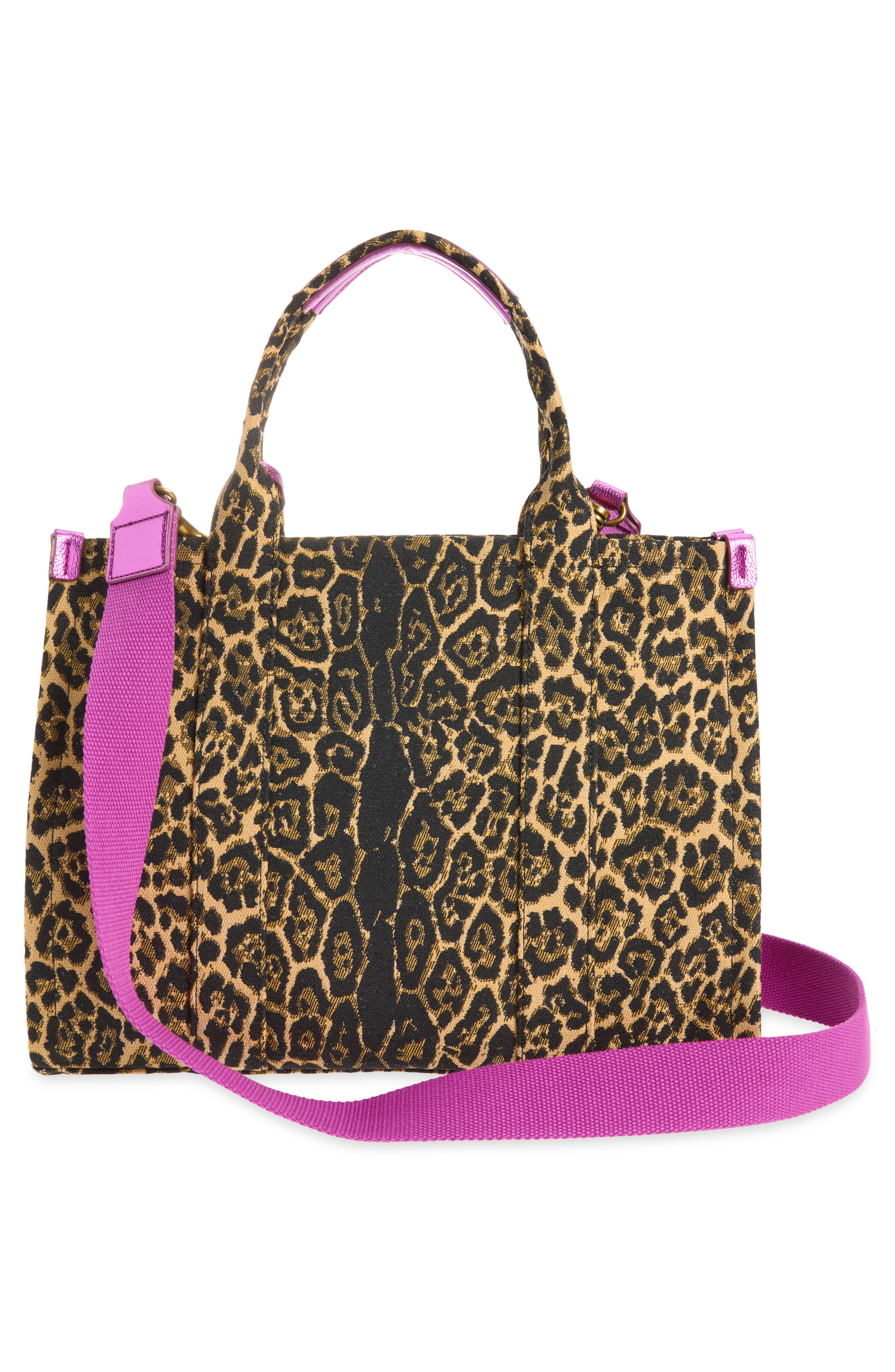 Kurt Geiger London Southbank Cotton Canvas Tote, Alternate, color, Open Brown