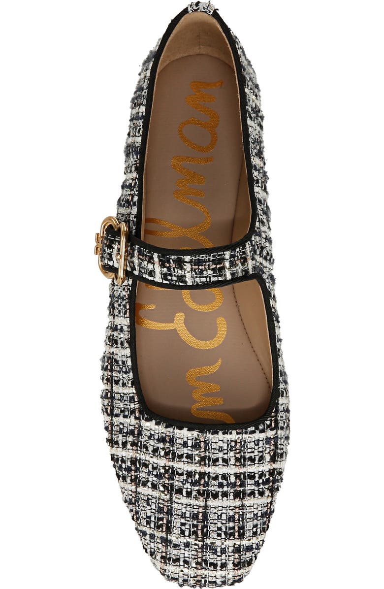 Sam Edelman Michaela Mary Jane Flat, Alternate, color, Black Multi