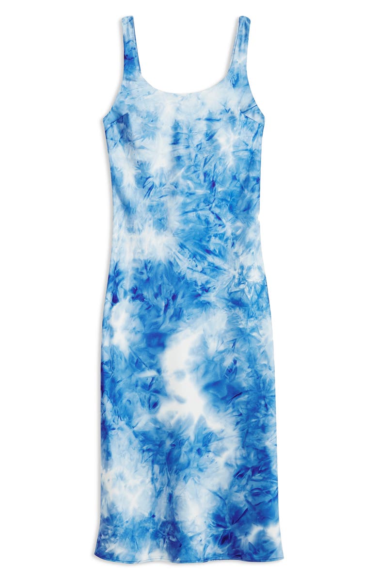Topshop Tie Dye Slipdress, Alternate, color, 