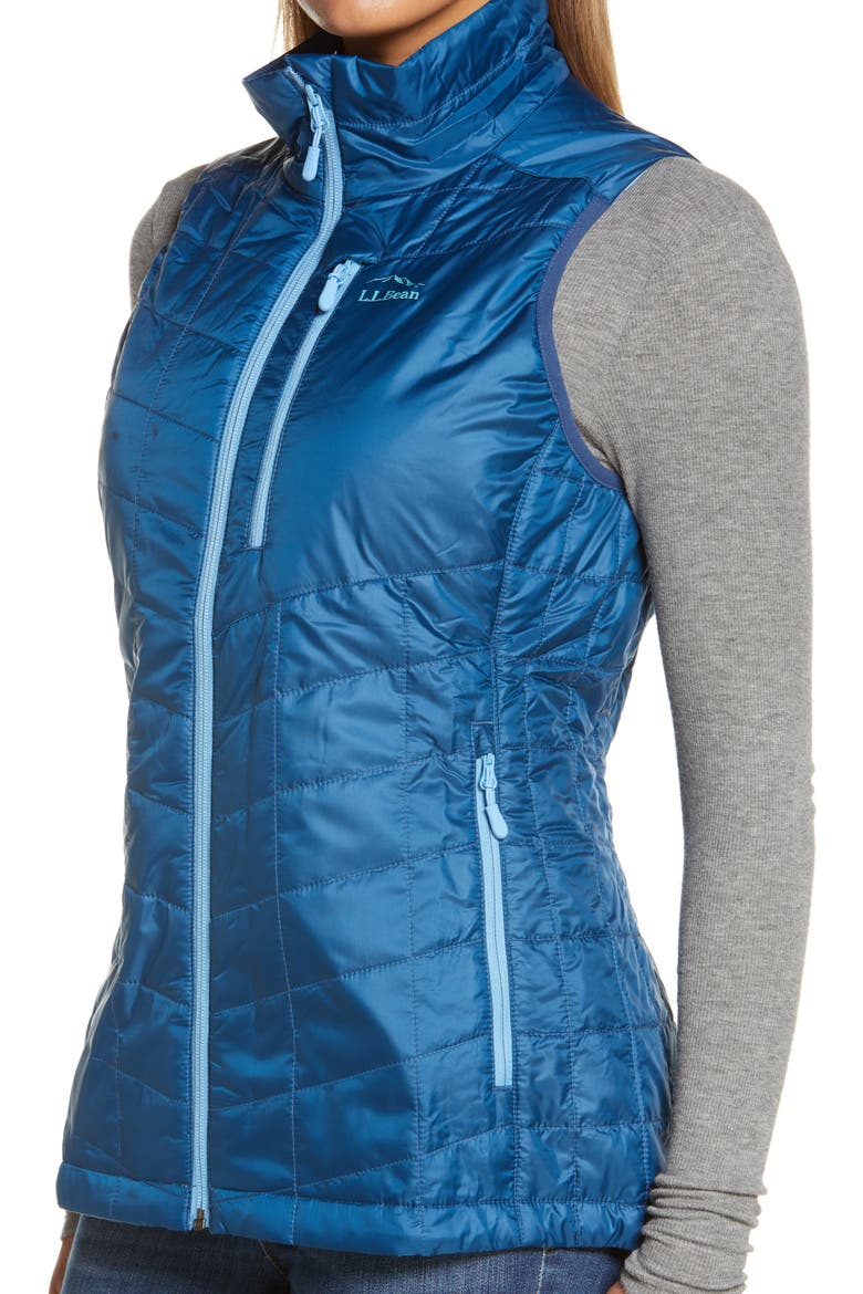 PrimaLoft® Packaway Water Resistant Vest, Alternate, color, DARK MARINE BLUE