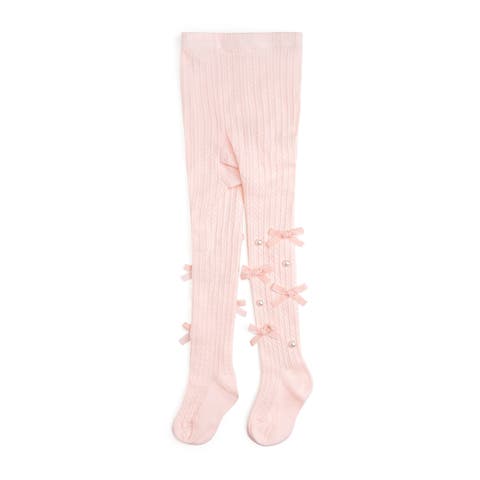 Bedazzled Bow Tights (Toddler & Little Kid)