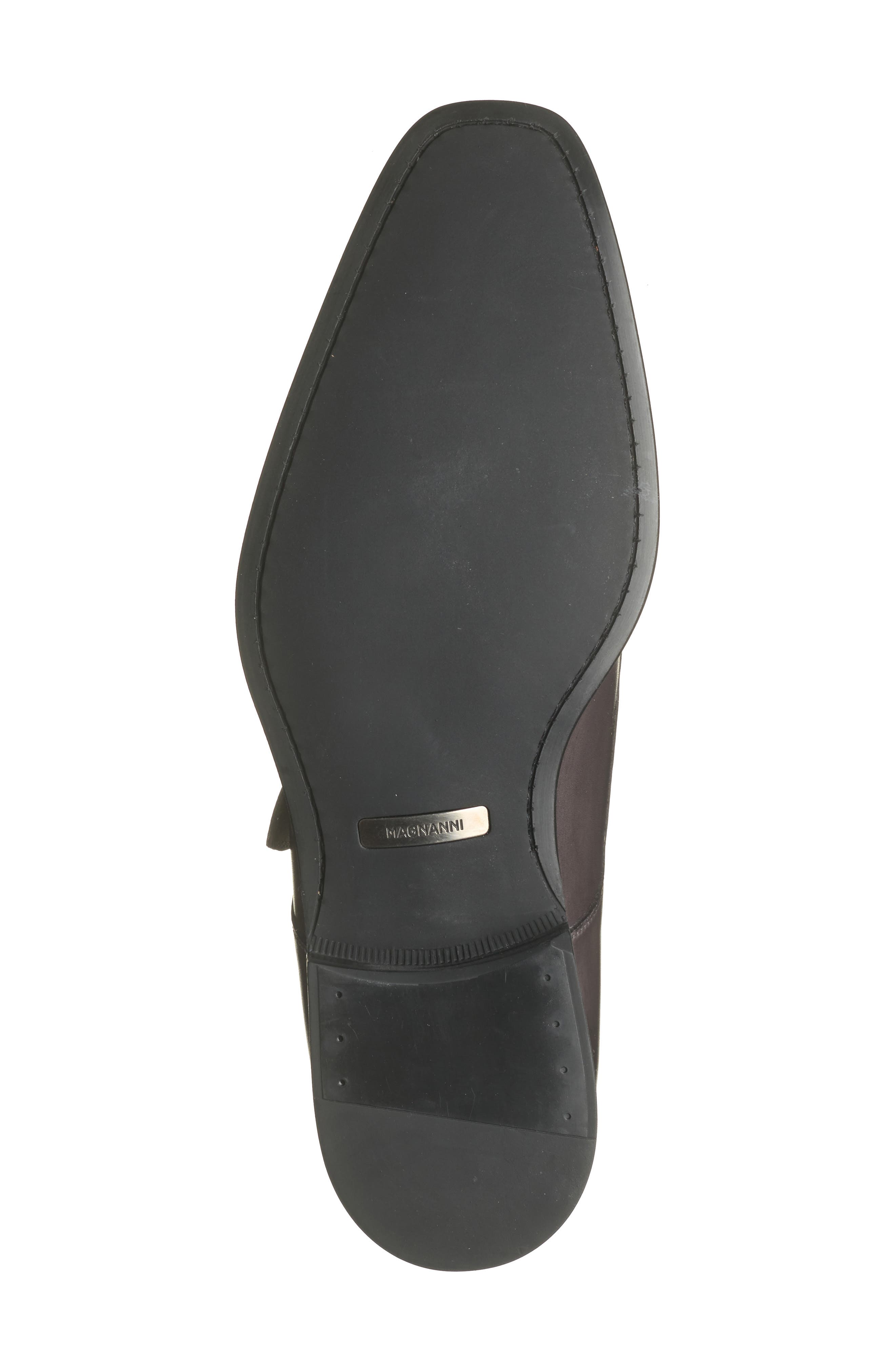 Easton Stamp Monk Strap Shoe, Alternate, color, GREY