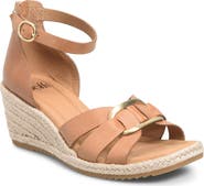 Söfft Ivy Espadrille Ankle Strap Platform Wedge Sandal