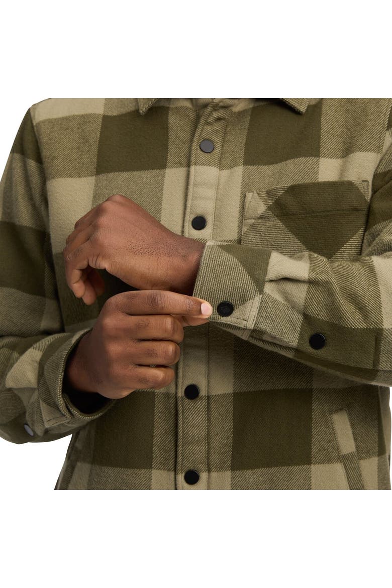 Project Lined Flannel - Men's, Alternate, color, Dark Moss/Pine Smoke