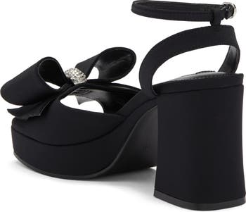 Aerin Bow Platform Sandal