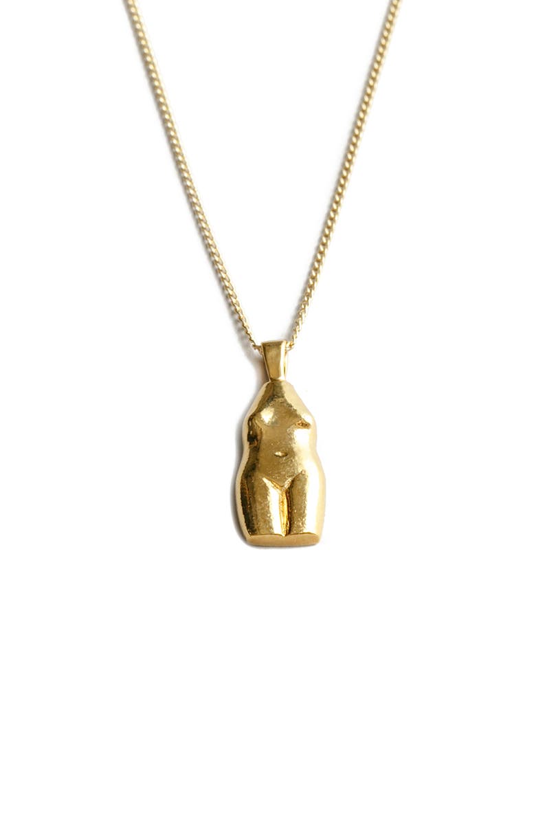 Wolf Circus x Rachel Saunders The Woman Vase Pendant Necklace, Main, color, 