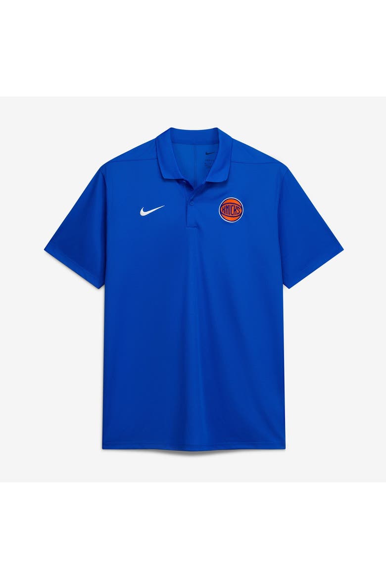 Men's Nike Blue New York Knicks  Dri-FIT Victory Polo, Main, color, Blue
