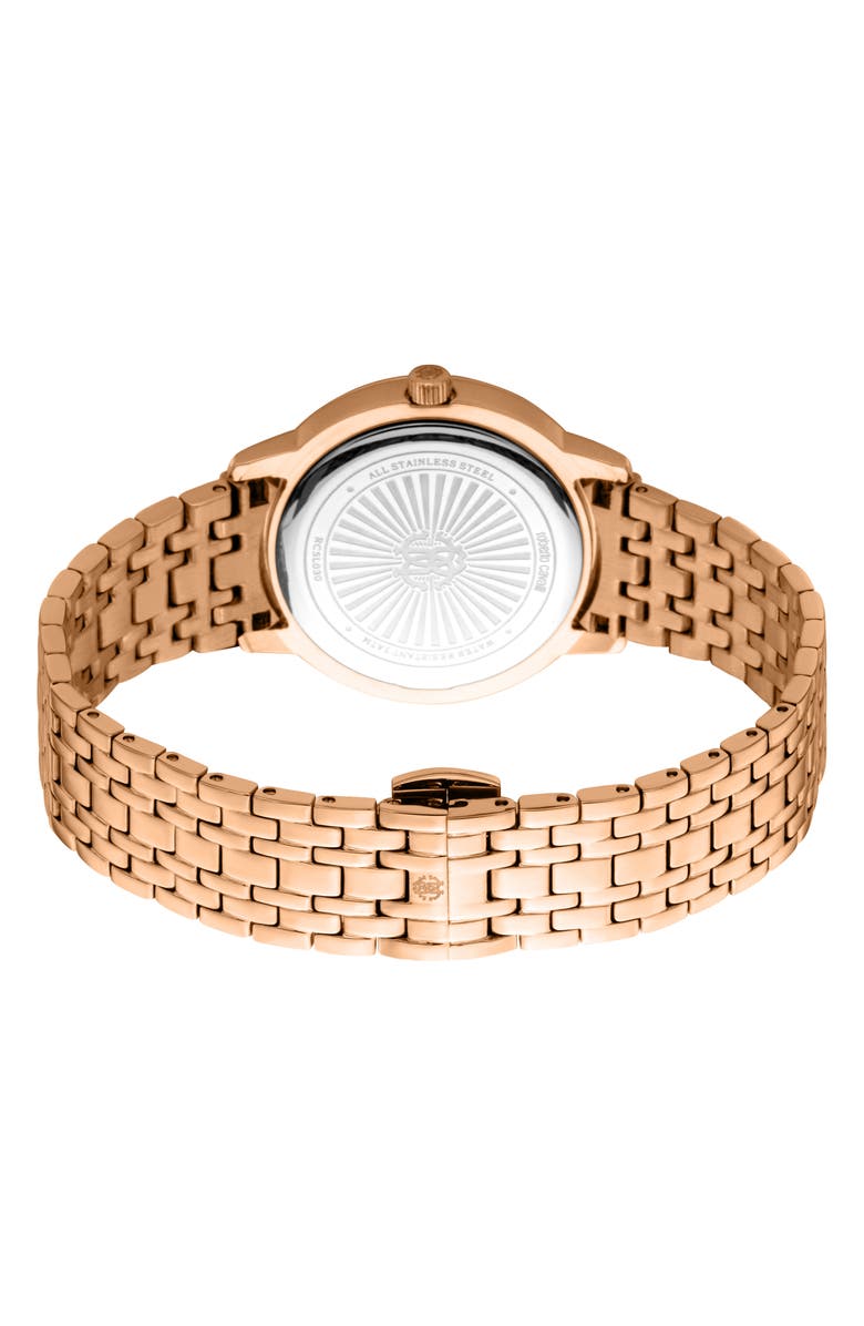 Roberto Cavalli Crystal Bracelet Watch, 32mm, Alternate, color,
