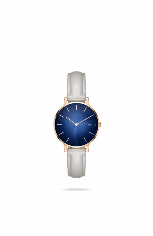 Solios Watches The Solar Mini | Blue Dial
