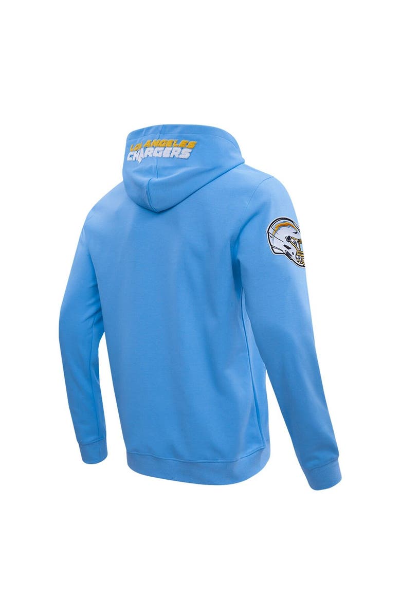 PRO STANDARD Men's Pro Standard Justin Herbert Powder Blue Los Angeles Chargers Player Name & Number Pullover Hoodie, Alternate, color, 