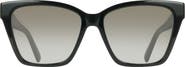 FERRAGAMO 57mm Rectangle Sunglasses