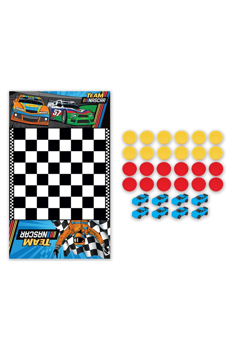 NASCAR Checkers Board Game, Alternate, color, Multicolor