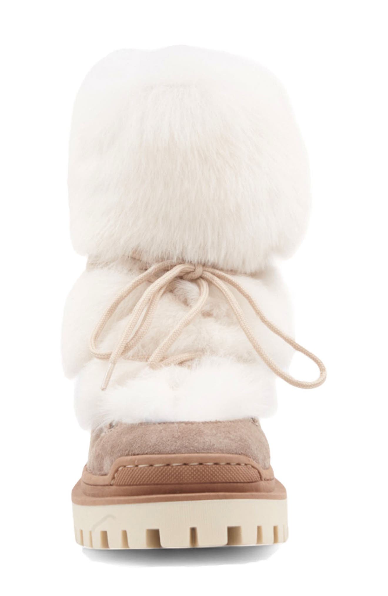 Aquatalia Cinda Weatherproof Genuine Shearling Boot, Alternate, color, 